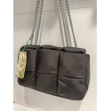 Sac en matelassée noir élégant  (Mia et Joy)