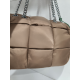 Sac en matelassée orange élégant  (Mia et Joy)