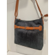 Sac en synthétique noir et gris (Francinel)