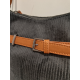 Sac en synthétique noir et gris (Francinel)