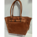 Sac en synthétique camel finition camel (Francinel)
