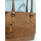 Sac en synthétique noir finition camel (Francinel)