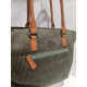 Sac en synthétique marron finition camel (Francinel)