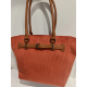 Sac en synthétique kaki finition camel (Francinel)