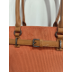 Sac en synthétique kaki finition camel (Francinel)