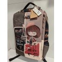 Grand sac a dos en synthétique fantaisie "Anekke"