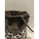 Sac banane en synthétique naturel finition camel"Mia Joy"