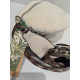 Sac banane beige en synthétique fourrure  "Mia Joy"