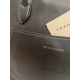 Sac porté épaule en cuir noir "Francinel "