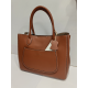 Sac porté épaule en cuir noir "Francinel "