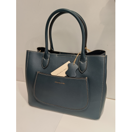 Sac porté épaule en cuir camel "Francinel "