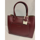 Sac porté épaule en cuir bleu "Francinel "