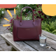 Sac porté épaule en cuir bleu "Francinel "