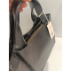 Sac porté épaule en cuir noir "Francinel "