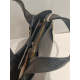 Sac porté épaule en cuir noir "Francinel "