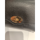 Sac porté travers en cuir noir "Francinel "