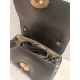 Sac porté travers en cuir noir "Francinel "
