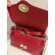 Petit sac en cuir taupe "Forest "