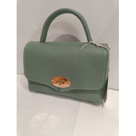 Petit sac en cuir rouge "Forest "