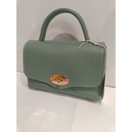 Petit sac en cuir rouge "Forest "