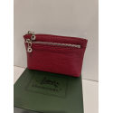 Porte monnaie  en cuir rouge "Francinel"