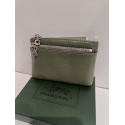 Porte monnaie  en cuir kaki "Francinel"