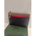 Porte monnaie  en cuir trois couleurs "Francinel"