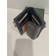 Portefeuille en cuir noir  "Francinel"