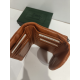 Portefeuille en cuir noir  "Francinel"