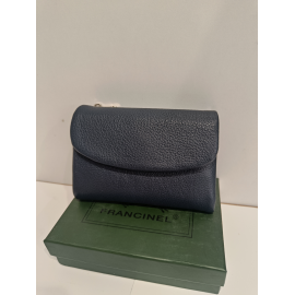 Portefeuille en cuir rouge "Francinel"
