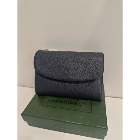 Portefeuille en cuir rouge "Francinel"