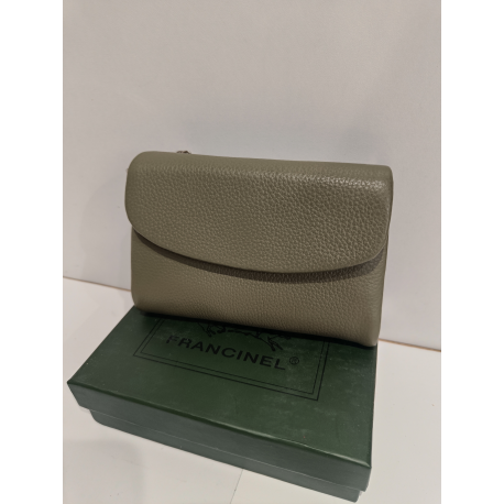 Portefeuille en cuir  marine"Francinel"