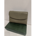 Portefeuille en cuir kaki "Francinel"