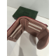 Portefeuille en cuir kaki "Francinel"
