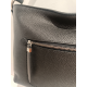 Sac porté épaule en cuir noir "Francinel "