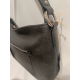 Sac porté épaule en cuir noir "Francinel "