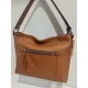 Sac porté épaule en cuir noir "Francinel "
