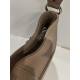 Sac porté épaule en cuir bordeaux "Francinel "