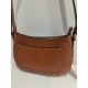 Sac porté travers en cuir noir "Francinel "