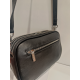 Sac porté travers en cuir noir "Francinel "
