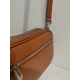 Sac multi poches en cuir noir "Francinel "