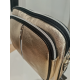 Grand sac en cuir moutarde "Manna"
