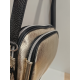 Grand sac en cuir moutarde "Manna"