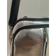 Grand sac en cuir bleu  "Manna"