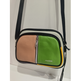 Sac en cuir multi-couleur"Manna"