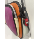Sac en cuir prune "Manna"