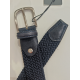 Ceinture en élastique marine "Manna"