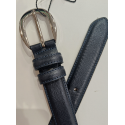 Ceinture en cuir marine "Manna"