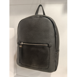 Sac a dos en cuir jaune "Francinel "