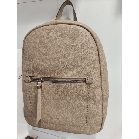 Sac a dos en cuir camel "Francinel "